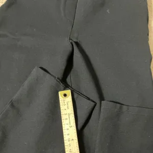 Quince Ultra-Stretch Straight Leg Pants Women Medium Tall Black Workwear Office thumbnail 6