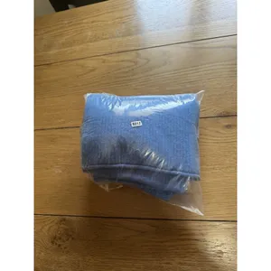 Part Two Women‎ Size Large Wool Blend Crop Sweater Blue Long Sleeve Stretch City thumbnail 13
