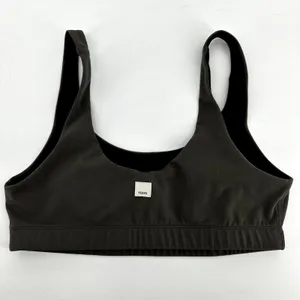 Vuori Daily Bra Medium Support BreatheInterlock Airbrushed Wicking Oregano M thumbnail 5