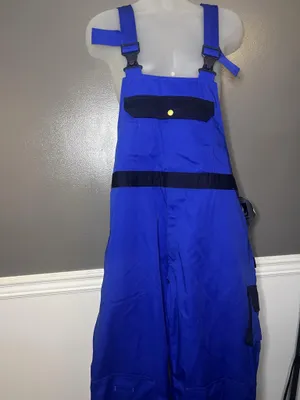 Mascot Milano Overalls Mens C62 Blue Workwear Bib Construction 00969-430-1101 thumbnail 2