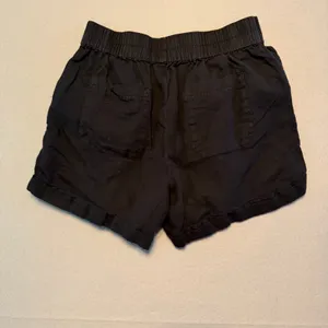 Pact Organic Cotton Hemp Blend Pull On Shorts Black Women Medium thumbnail 5
