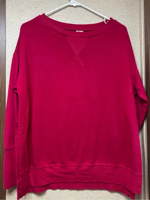 Cato Women's V-Neck Sweater in Bright Pink thumbnail 1