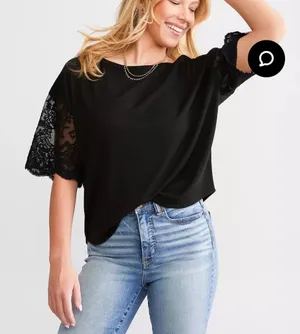 Buckle Lace top thumbnail 1