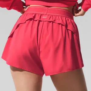 ALO Yoga Match Point Short candy red sold out color thumbnail 3