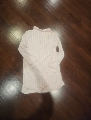 Charter Club Pink Striped Button-Down Nightshirt thumbnail 7