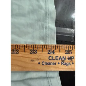 Lululemon Back in Action Long Sleeve Shirt Sage Green‎ Relaxed Fit Size 10 flaw thumbnail 8