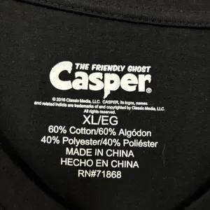 Friendly Ghost Casper Women’s v neck Tshirt size XL thumbnail 4
