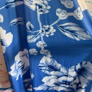 Misslook Blue Floral Maxi Flowy Dress Spaghetti Strap Size Small thumbnail 4