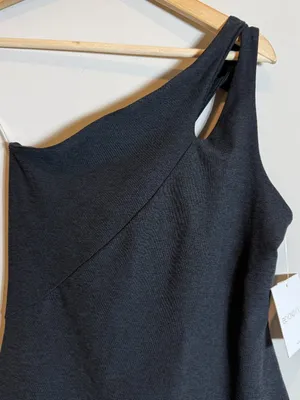 Beyond Yoga Spacedye Lost Your Mind Mini Dress Womens XS Darkest Night Black NWT thumbnail 7