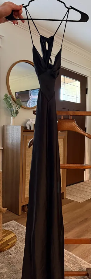 ZARA Dress Black Long thumbnail 1