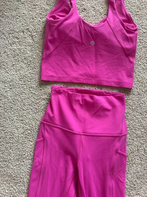 Lululemon pink set thumbnail 3