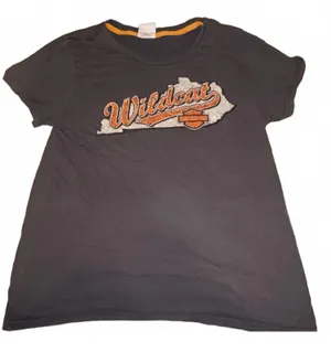 Harley-Davidson Woman’s XL Wildcat Sparkle Motorcycle London, KY Graphic Tee thumbnail 1