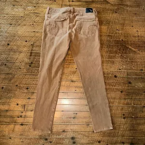 American Eagle 8 tan normcore basic jeggings thumbnail 3