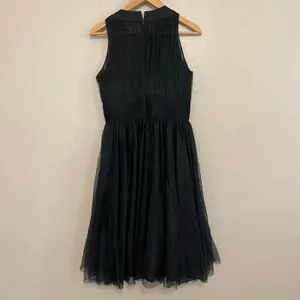 Unique Vintage Womens Sz Medium Tulle Swing Dress Knee Length Mesh Occasion thumbnail 3