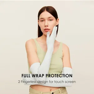 Gloves Women Formal Gray XL UV Protection Touchscreen UPF 50 Driving Cooling OC5 thumbnail 5