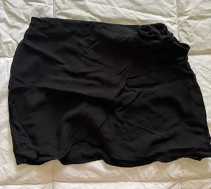 Wild fable black skirt swim cover up thumbnail 1