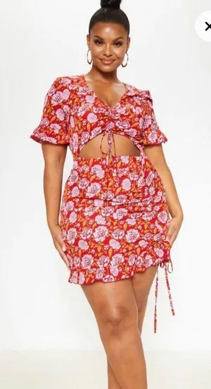 NWOT dress open cut sz 18 thumbnail 1