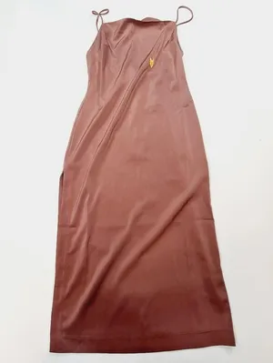 NBD Malia Midi Dress in Mauve Small thumbnail 3