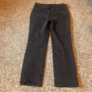 J.Crew Essential Straight Jeans Women's‎ Size 28 Black Denim Casual thumbnail 6