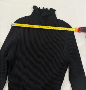 J. iNG turtle neck top Black Size M thumbnail 8