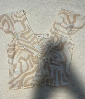 Midnight sky Boho spring/summer top thumbnail 1