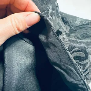 Keepsake the Label Black Floral Asymmetrical Peplum Cocktail Mini Dress thumbnail 8