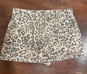 NWOT Stradivarius Denim Skort thumbnail 1