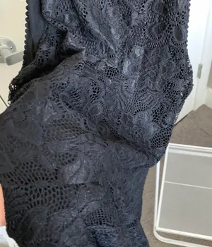 Altar'd State Black Lace Dress thumbnail 3