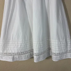 American Eagle White tube top dress sz XS Y2K Preppy Bridal Vacay thumbnail 2