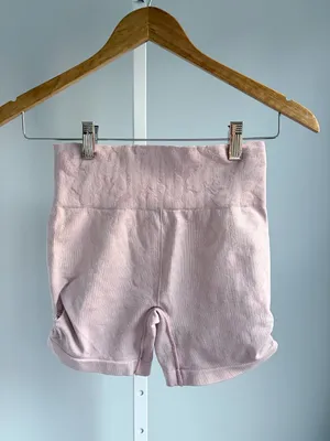 Gymshark Seamless Shorts Size S Light Pink High Waist Athletic Gym Booty Shorts thumbnail 3