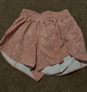 Never Worn Lululemon  Dusty Rose Athletic Shorts thumbnail 1
