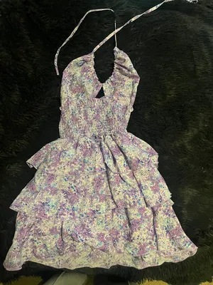 beach dress Purple thumbnail 2
