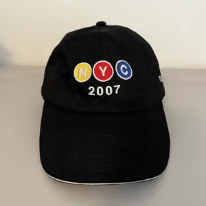 New York Norwood Koozie NYC Subway 2007 Black‎ Embroidered Baseball Cap thumbnail 2