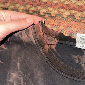 Well Worn Distressed Vintage Acid Wash Iron Horse Motorcycle Tee thumbnail 5