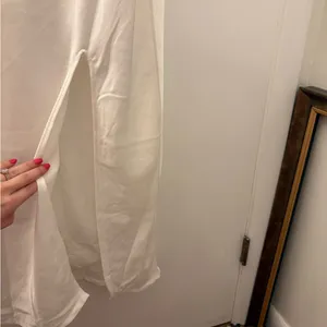 Lulus Beyond Classy White Satin Halter Midi Dress Size Large Bridal Bachelorette thumbnail 10