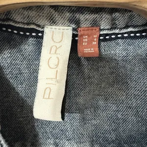 Anthropologie‎ Pilcro Denim Dress Lorelei Tunic Long Sleeve Pockets Boho Size 6 thumbnail 6