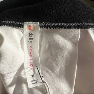 Daily Practice Anthropologie Women's Size XL Kick Back Pleated Mini Skirt White thumbnail 9