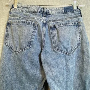 Hollister Low-Rise Baggy Jeans Women 000R W23 Blue Acid Wash Denim Y2K 90s EUC thumbnail 5