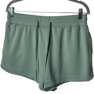 Interval Sage Green Shorts Cozy Soft Athletic Athleisure Stretch Comfort L thumbnail 3