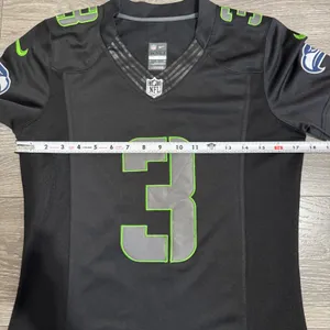 Nike Seattle Seahawks Russell Wilson 3 Womens Jersey Black Green S NFL‎ On Field thumbnail 8