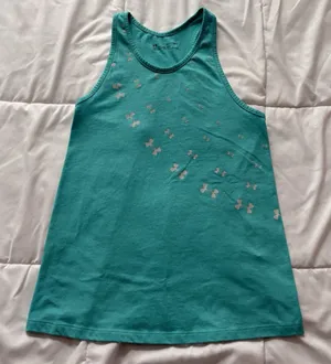 Under Armour Womens Size XS Blue Classic Tank Top‎ Activewear Heatgear Running thumbnail 1