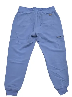 Figs Technical Collection Jogger Scrub Pants Blue M/P Drawstring Pockets Petite thumbnail 2