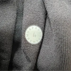 Lululemon Rulu Rally Wrap Long Sleeve Jacket Top Size 4 Black thumbnail 13