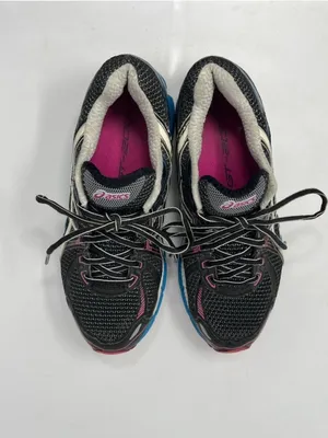 ASICS GT-2000 Running Shoes Women’s Size 8 Black Blue Pink Athletic Sneakers thumbnail 4