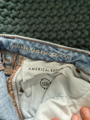 American Eagle Highest Rise Mom Jeans thumbnail 3