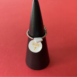 Bomb Party RBP5768 “As You Like It” LC Tourmaline on Rhodium Size 7 Ring NWT thumbnail 3