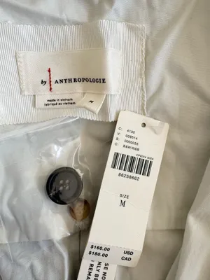 Anthropologie Twofer Buttondown Shirt Dress, Size M thumbnail 14