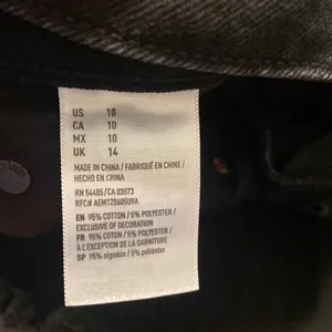American Eagle Black Denim Mini Skirt thumbnail 6