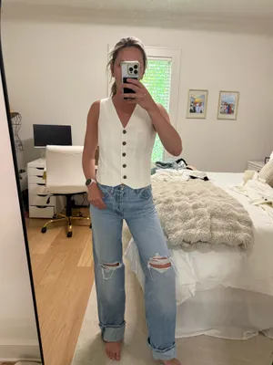 J.Crew Linen Top thumbnail 3
