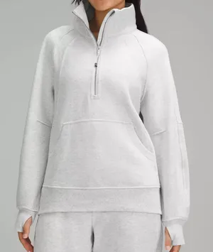 Lululemon Scuba Oversized Funnel - Neck half Zip Long thumbnail 1